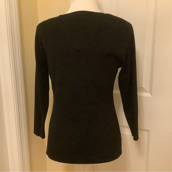 NWT! Beautiful lattice detail sweater! - Picture 4 of 5